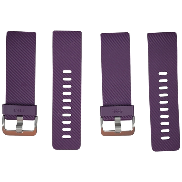 Fitbit Blaze Classic Accessory Band Size S/P Color Purple Set of 2 - Picture 1 of 4